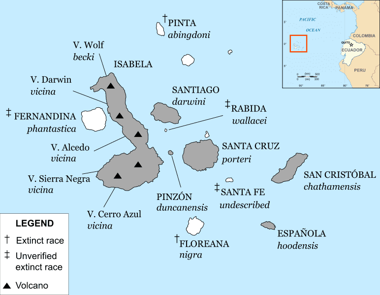 Galapagos îles archipel