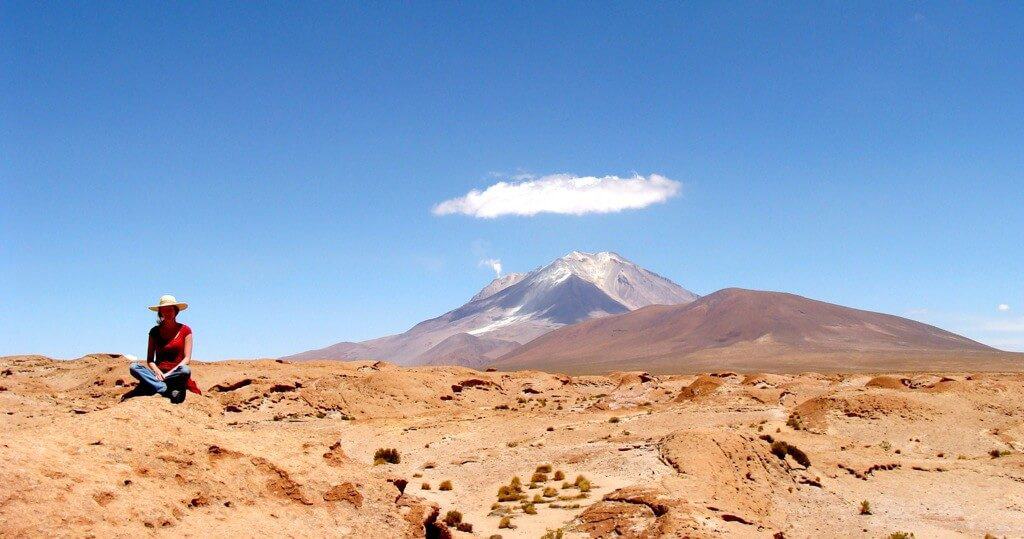 Amandine, vague de lave, volcan, Volcan Ollagüe, Bolivie