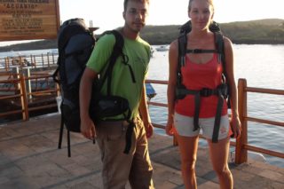 Galapagos, San Cristobal, voyageurs, couple, voyage, Equateur