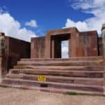 Tiwanaku, Bolivie, ruines, reconstruction