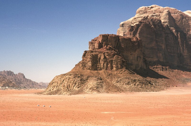 Jordanie, Wadi Rum, désert