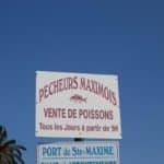 Petite pêche locale au port de Sainte-Maxime