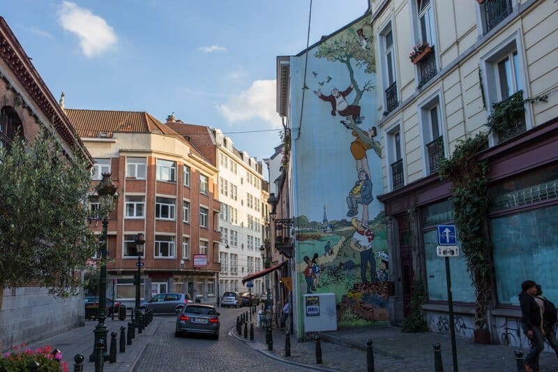 Bruxelles, Belgique, BD