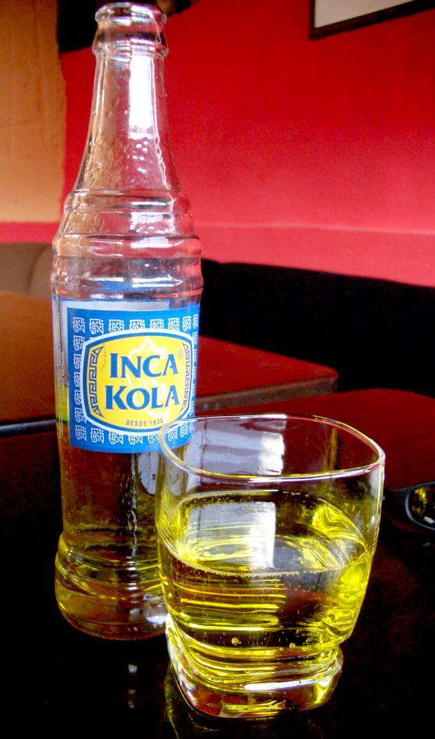 Inca Kola, Pérou, gastronomie