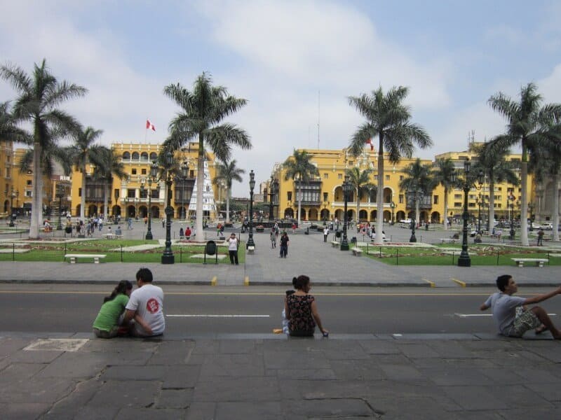 Lima, Plaza de Armas, Pérou