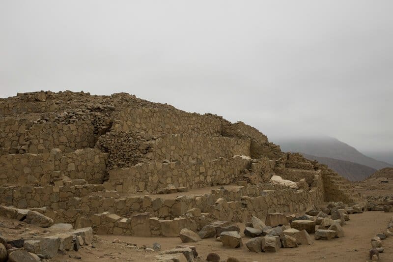 Caral, Pérou, archéologie