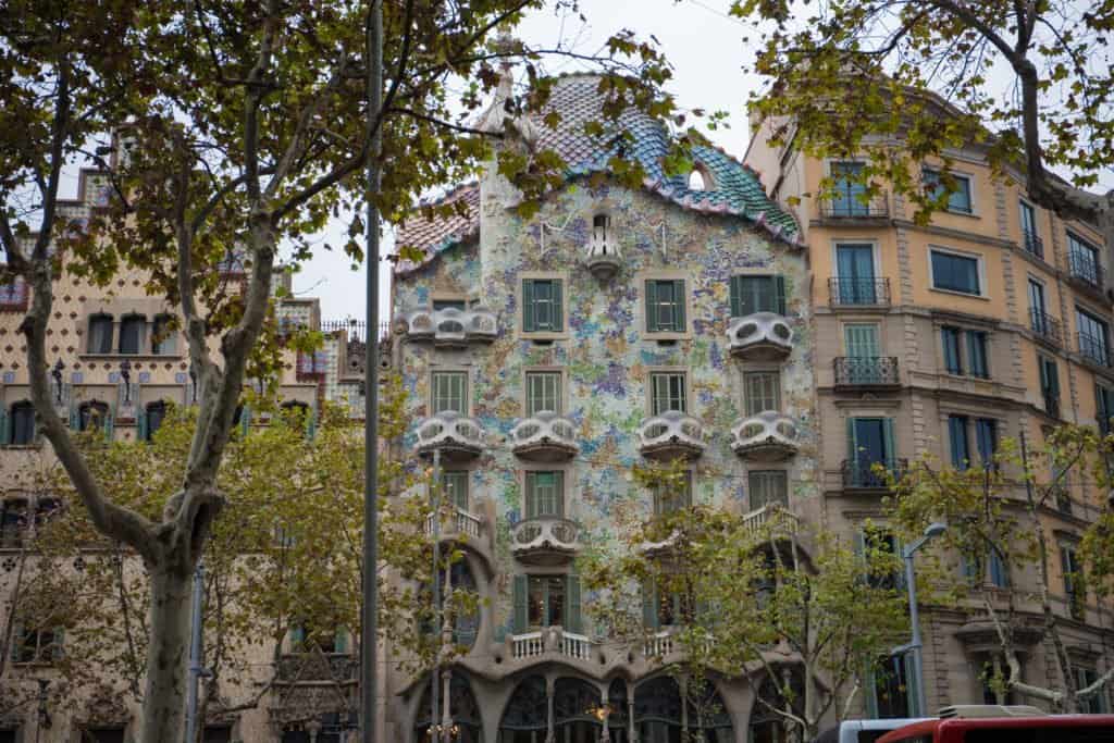 Barcelone, Gaudi, Sagrada Familia, Casa Balto
