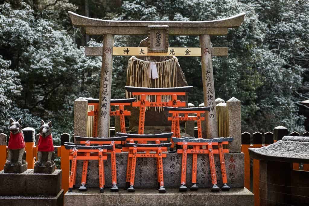 Japon, Kyoto, Fushimi, Inari, voyage