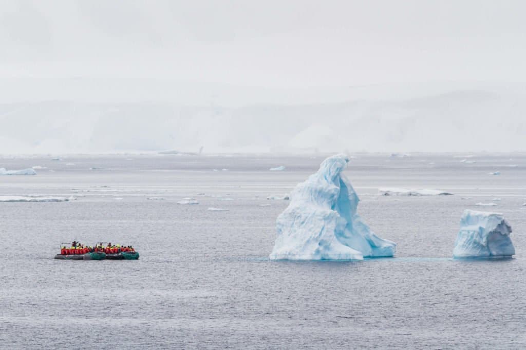 croisière, Antarctique, iceberg