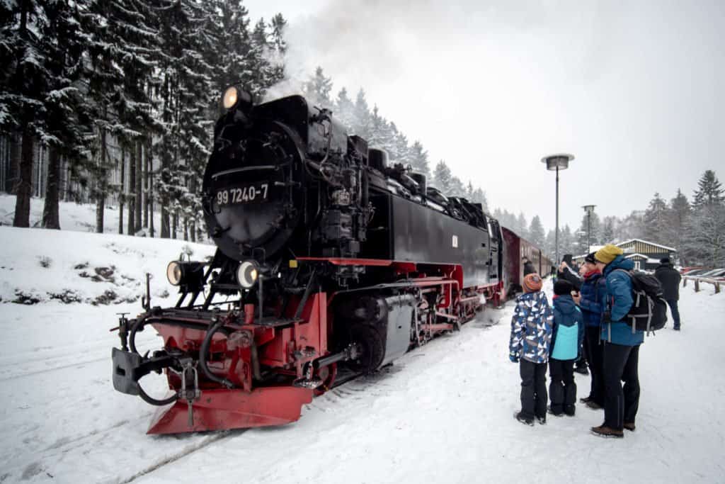 Allemagne, voyage, Harz, nature, colombage, parc, réserve, train à vapeur