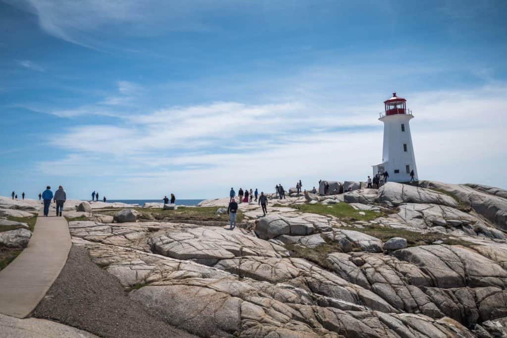Peggys Cove, phare, Amérique, Canada, Nouvelle-Écosse, Nova Scotia