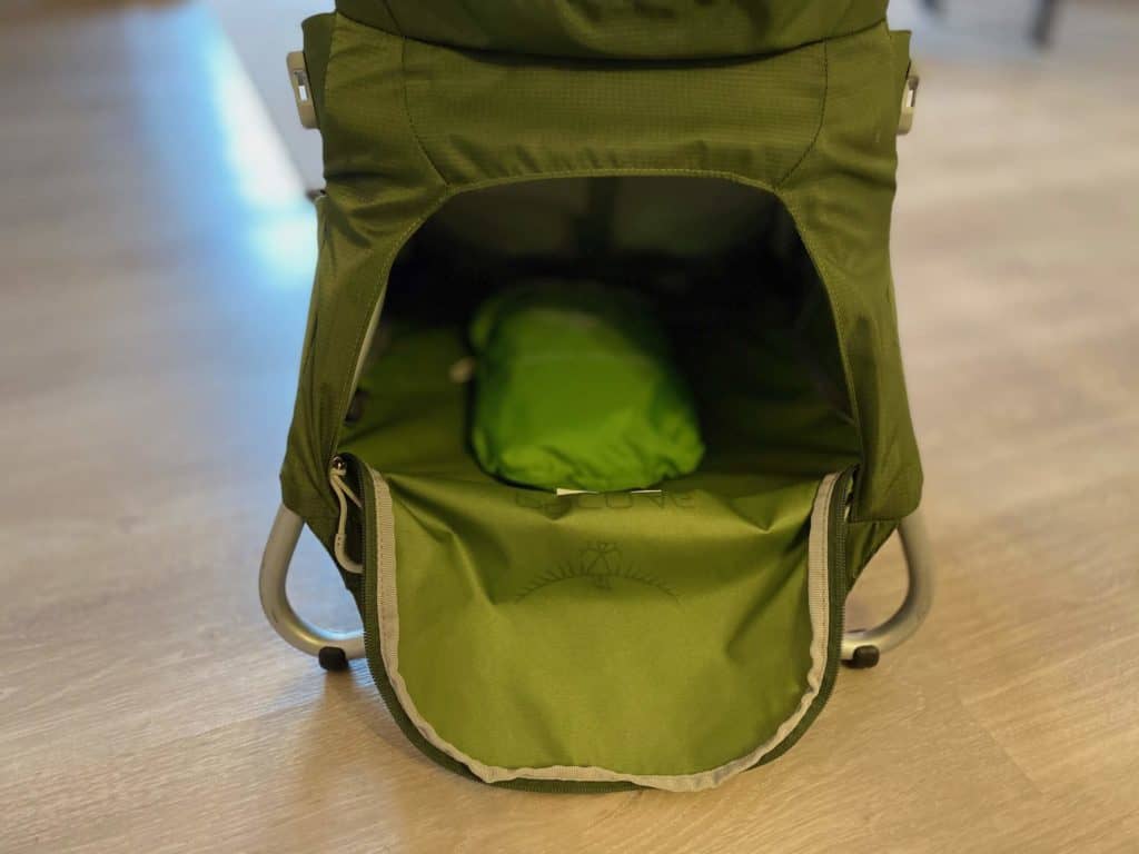 sac porte-bébé, Osprey Poco AG Plus, test matériel, sac à dos bébé, randonner bébé, voyage bébé