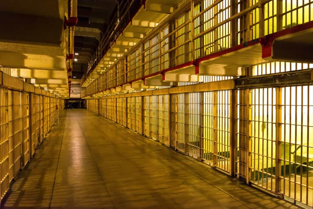 intérieur prison alcatraz