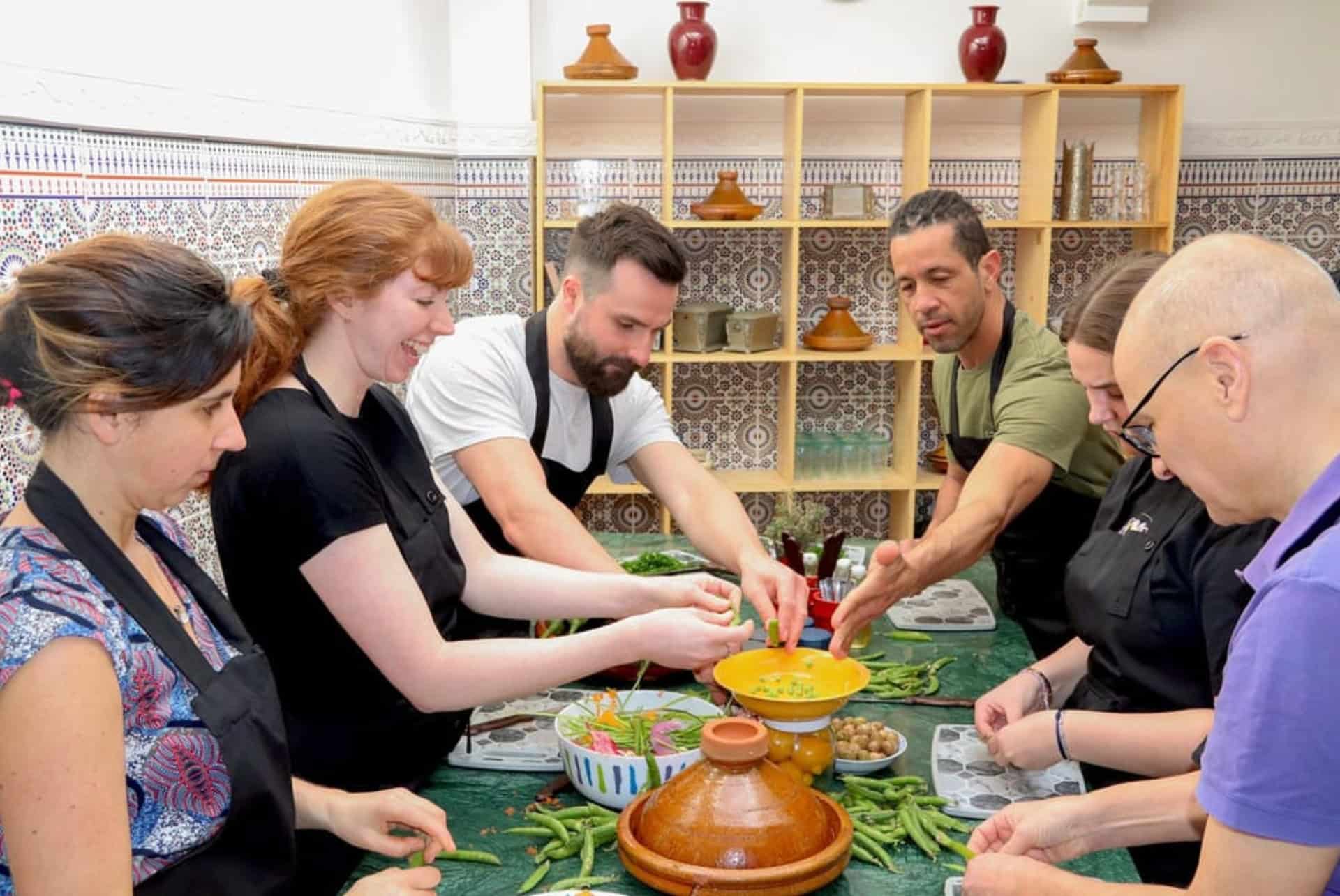 cours de cuisine marocaine que faire à marrakech