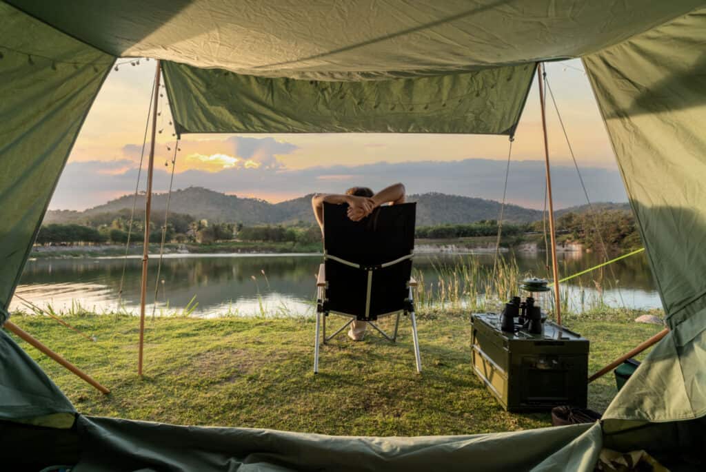 camping vacances dans la nature