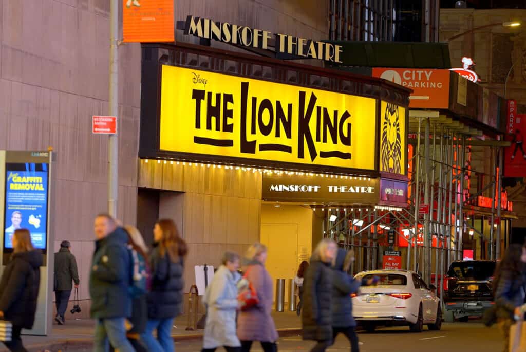 le roi lion comedies musicales new york