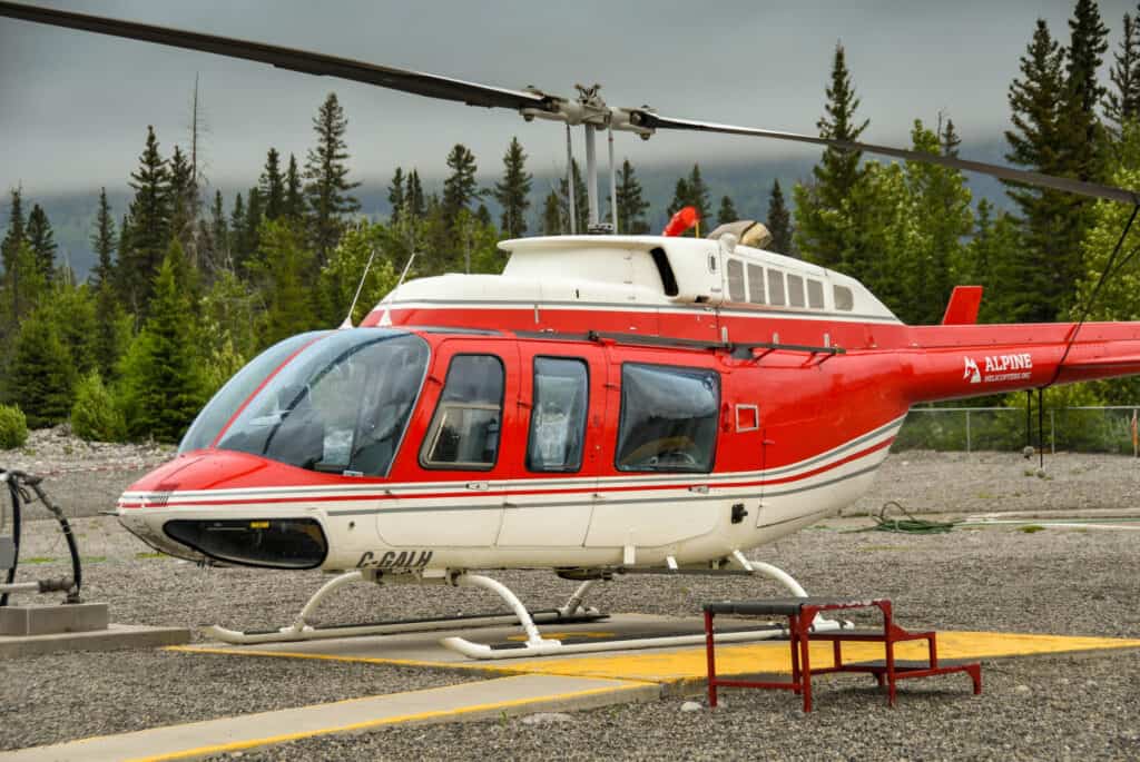 bell 206 helicoptere