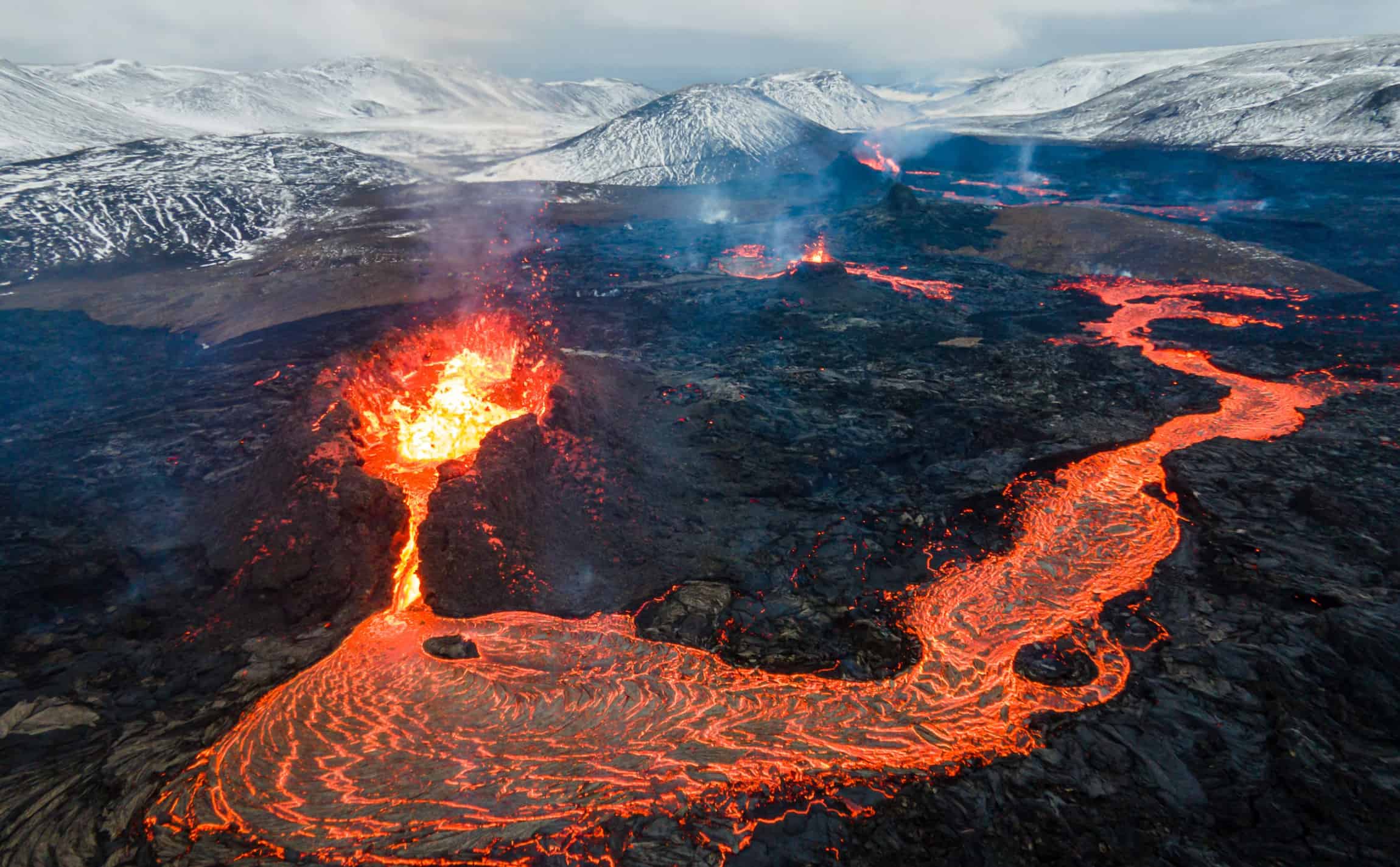 eruption fagradalsfjall islande