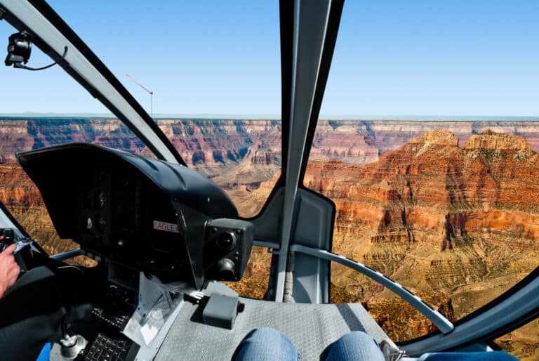 Survol en hélicoptère du Grand Canyon avec Maverick