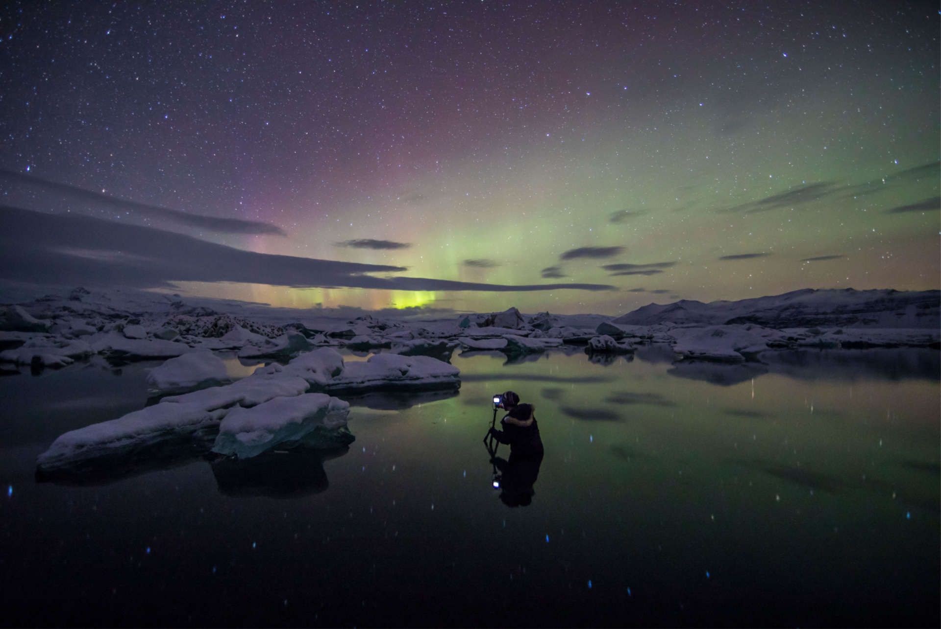 photographe aurores boreales
