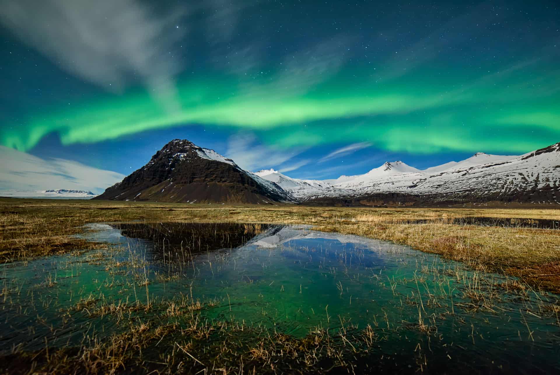 voir des aurores boreales en islande