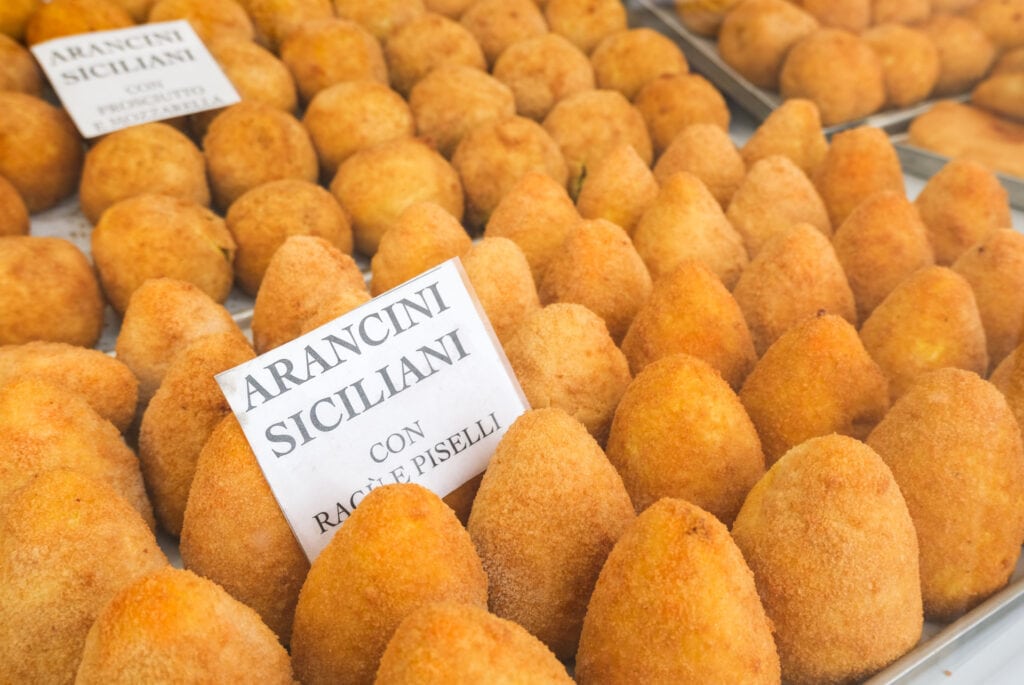 arancini en sicile