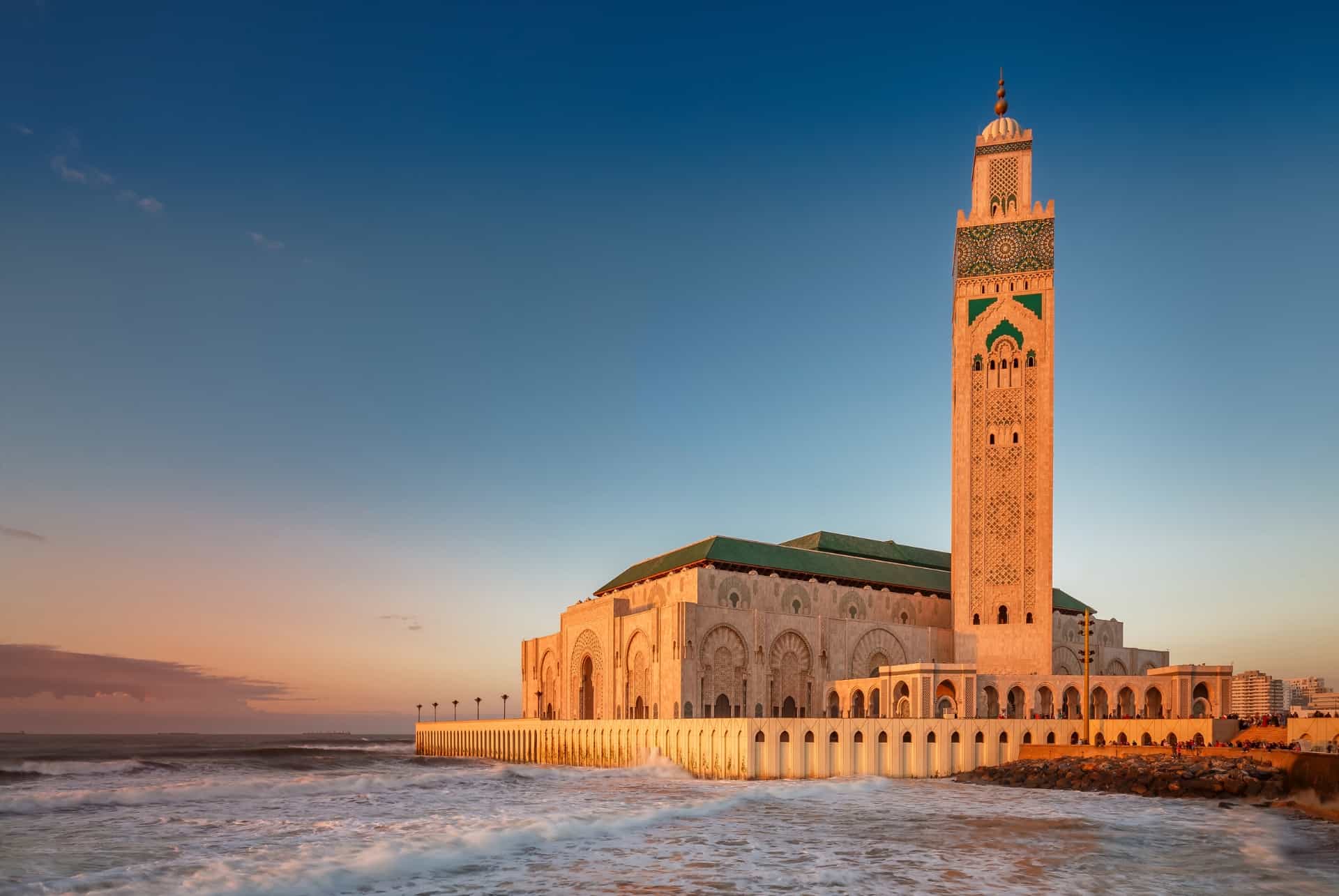 mosque hassan nuit