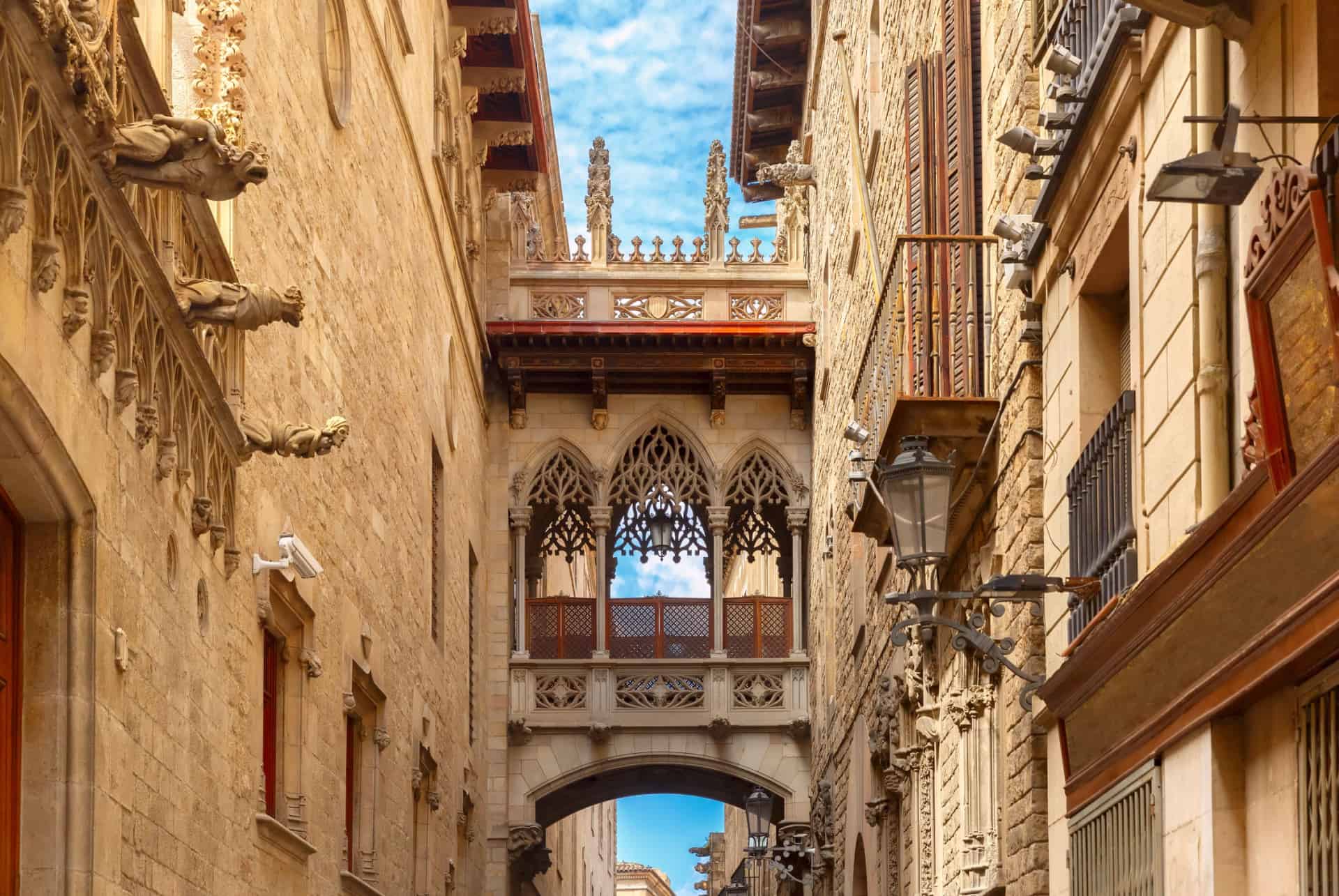 rue gothique barcelone