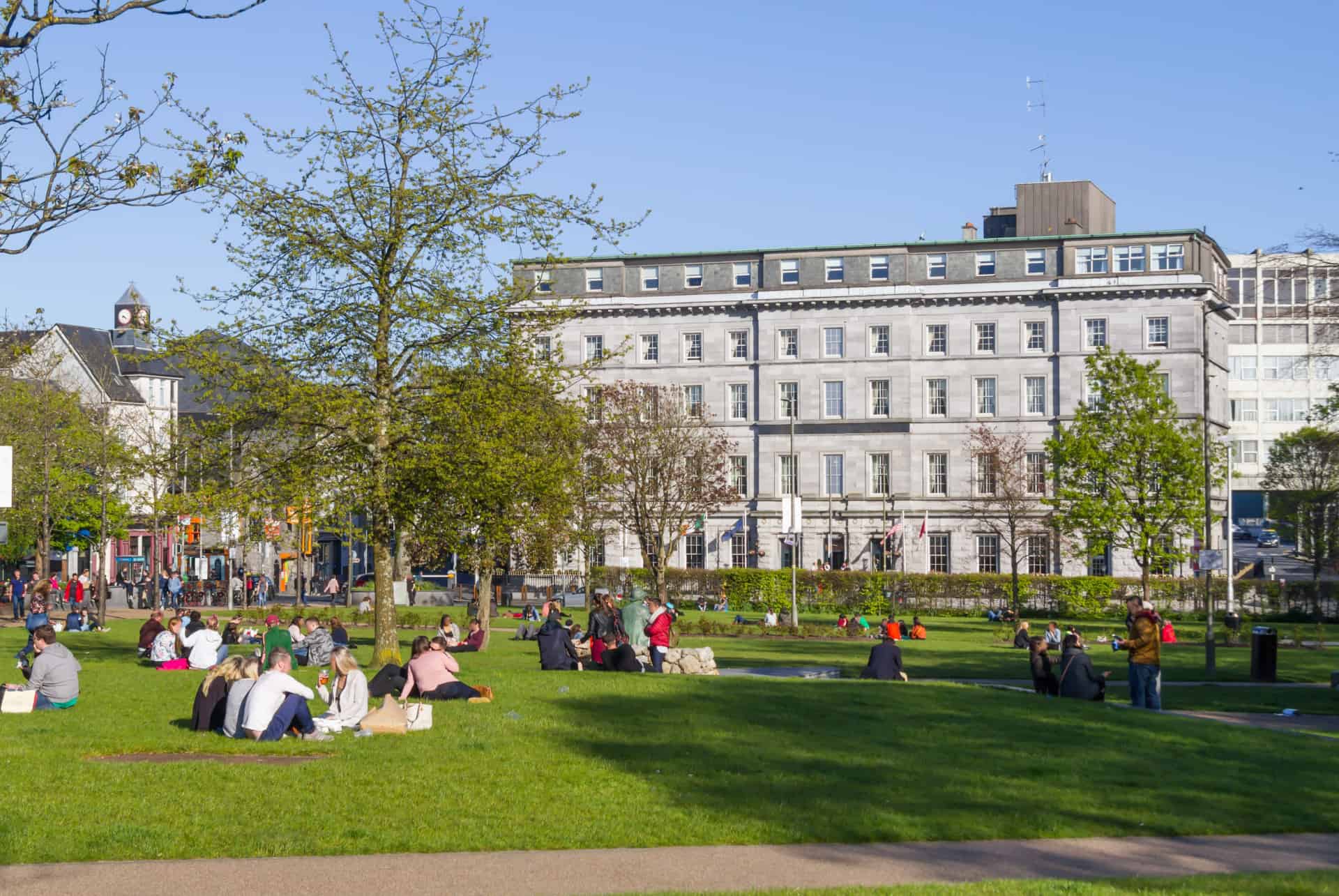 eyre square galway irlande