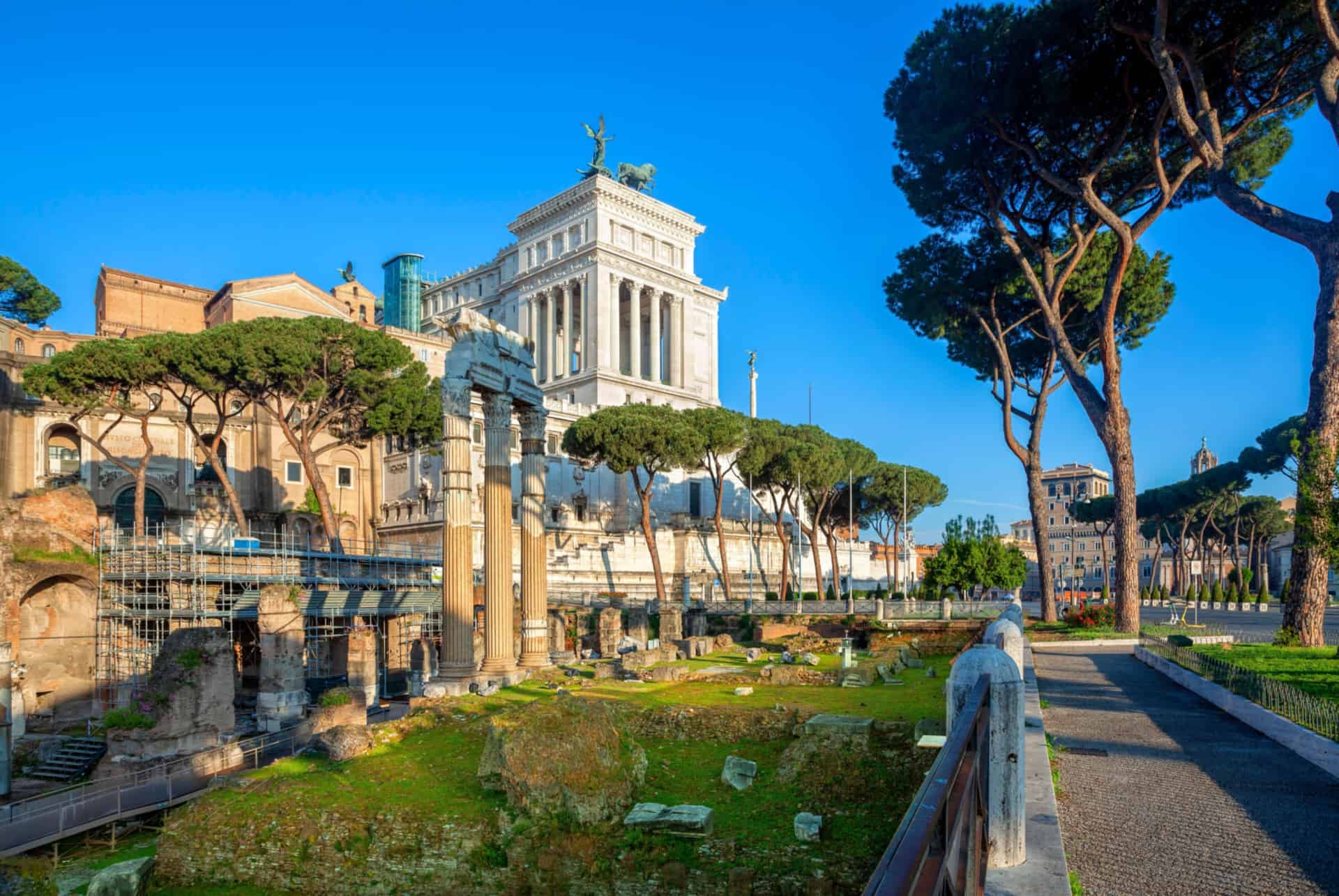 visiter rome et le forum romain