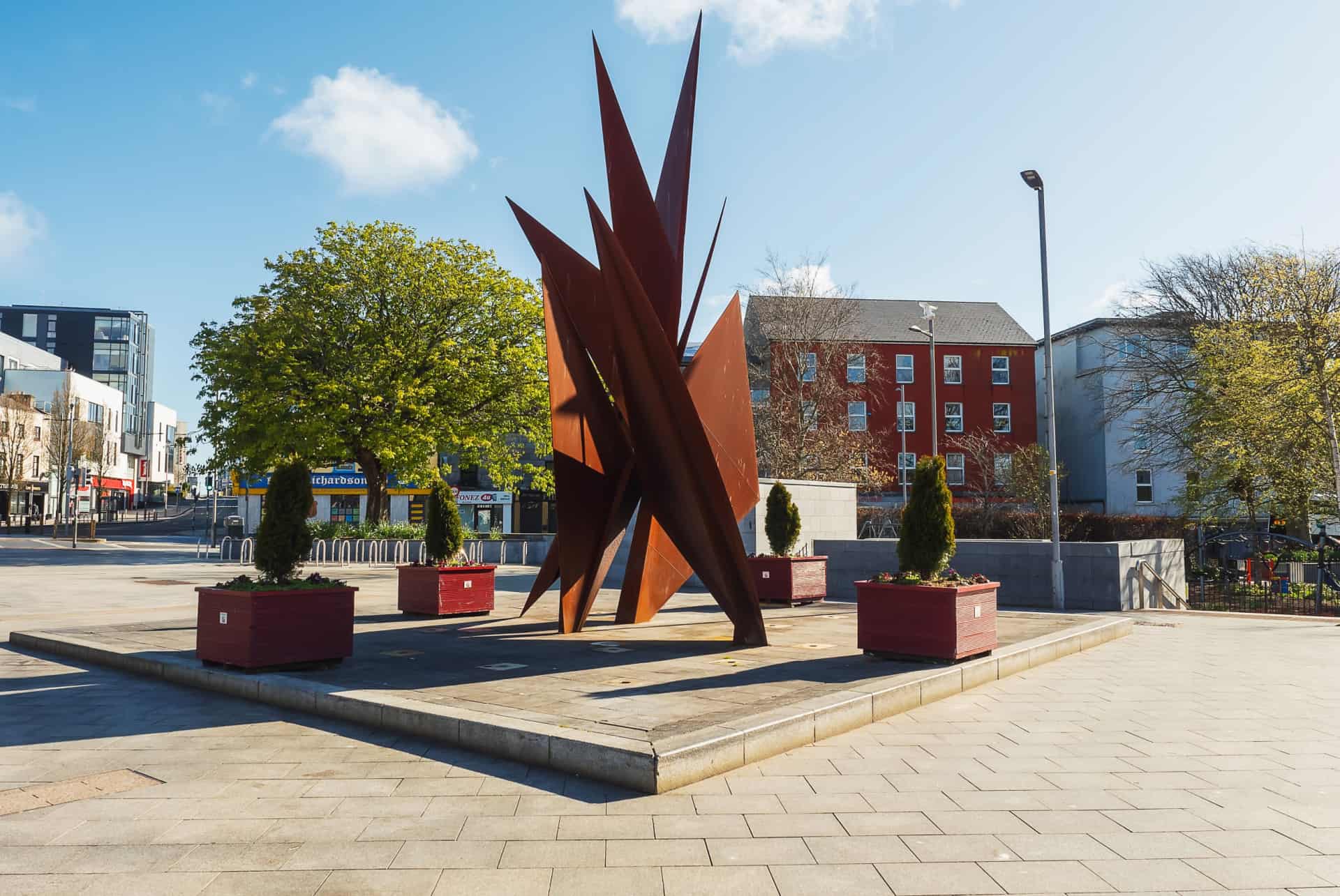 galway eyre square fontaine