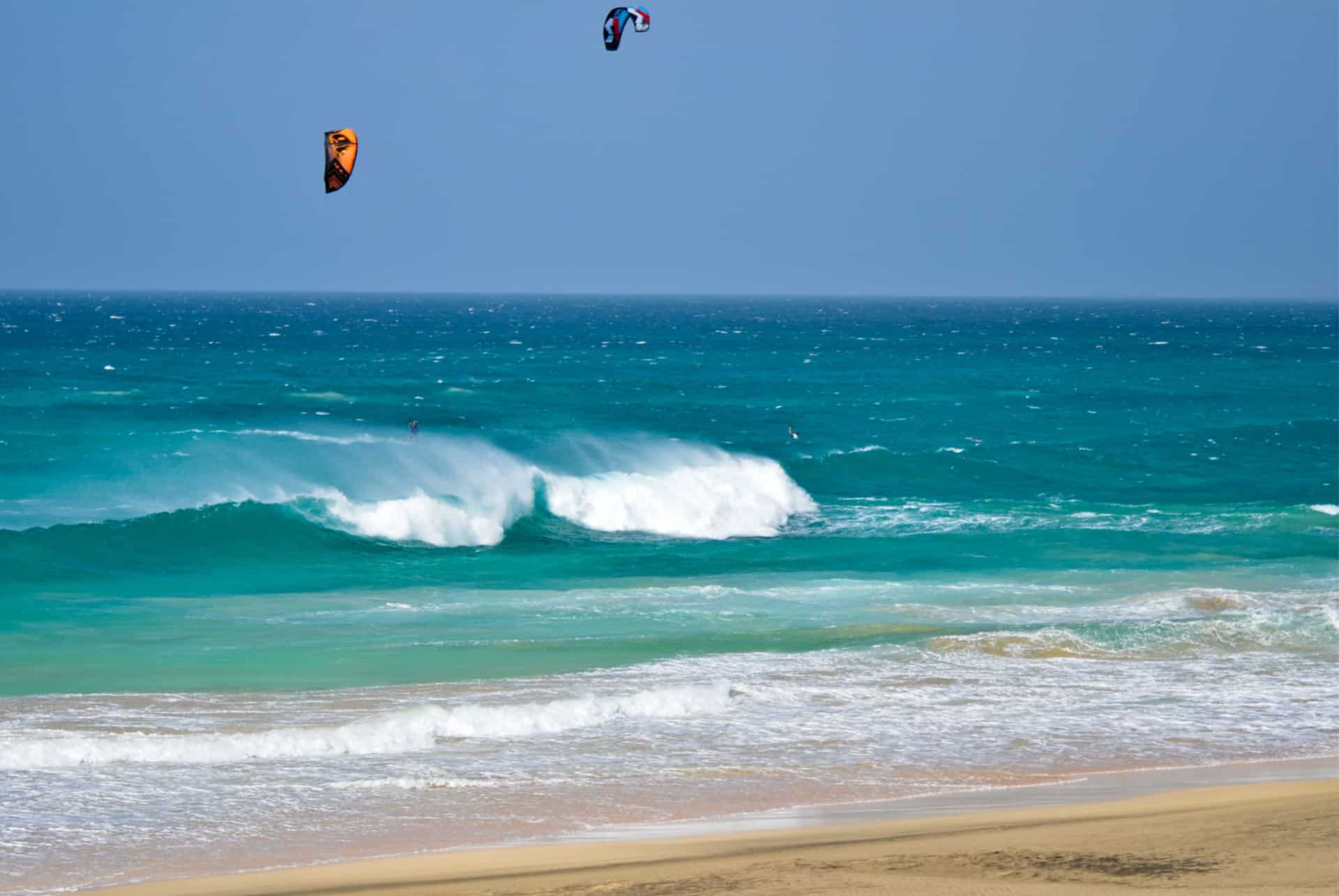 kite surf au cap-vert
