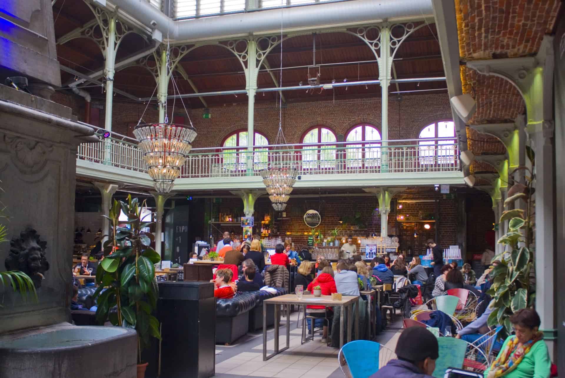 les halles saint gery