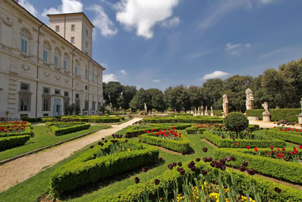 visiter rome en 3 jours villa borghese jardin