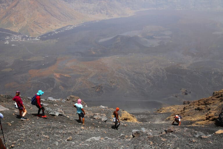 Randonnée au volcan Fogo