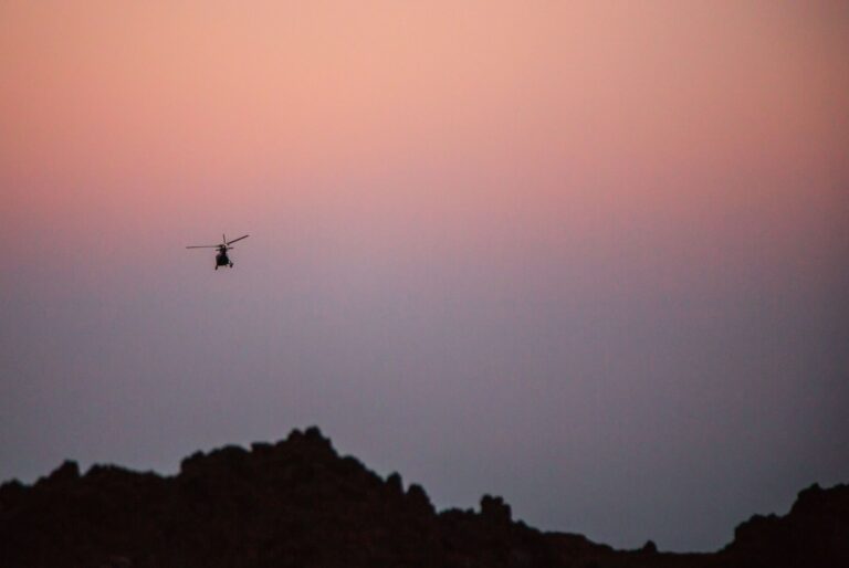 Vol en hélicoptère au-dessus de l'Etna