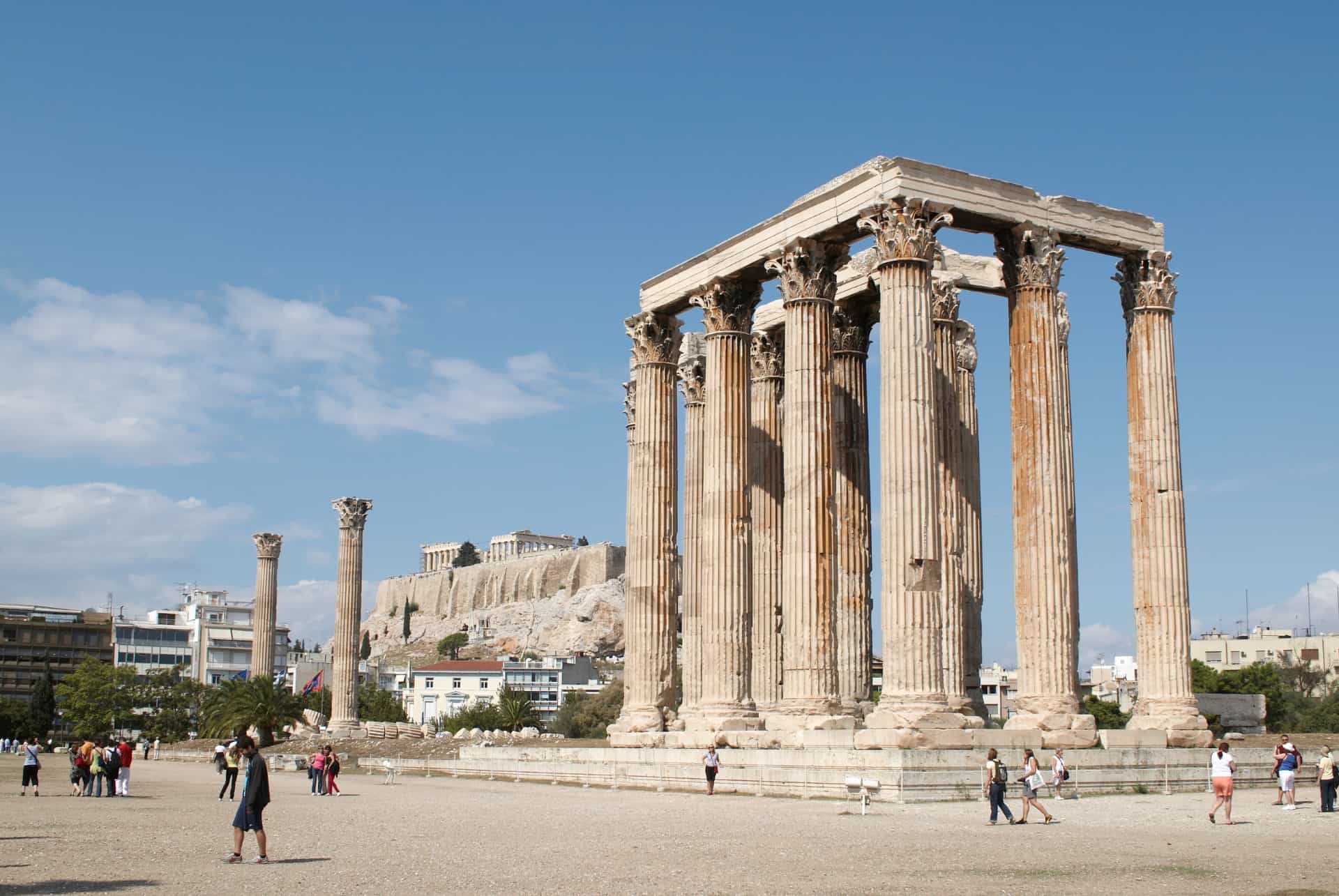 temple de zeus athenes