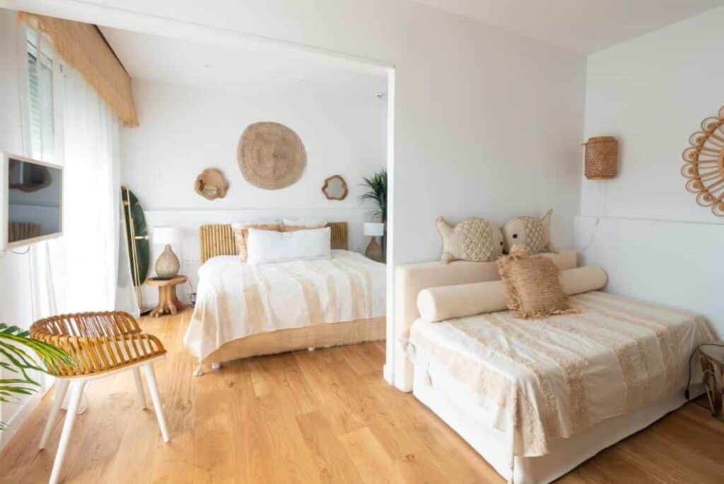 hotel de la plage chambre