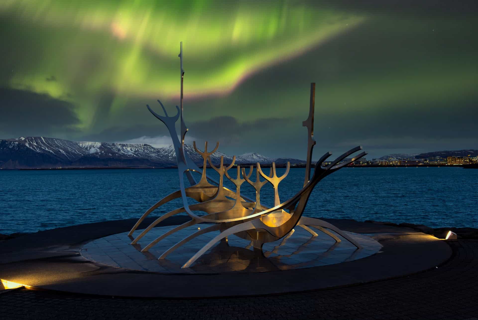 aurores boreales a reykjavik