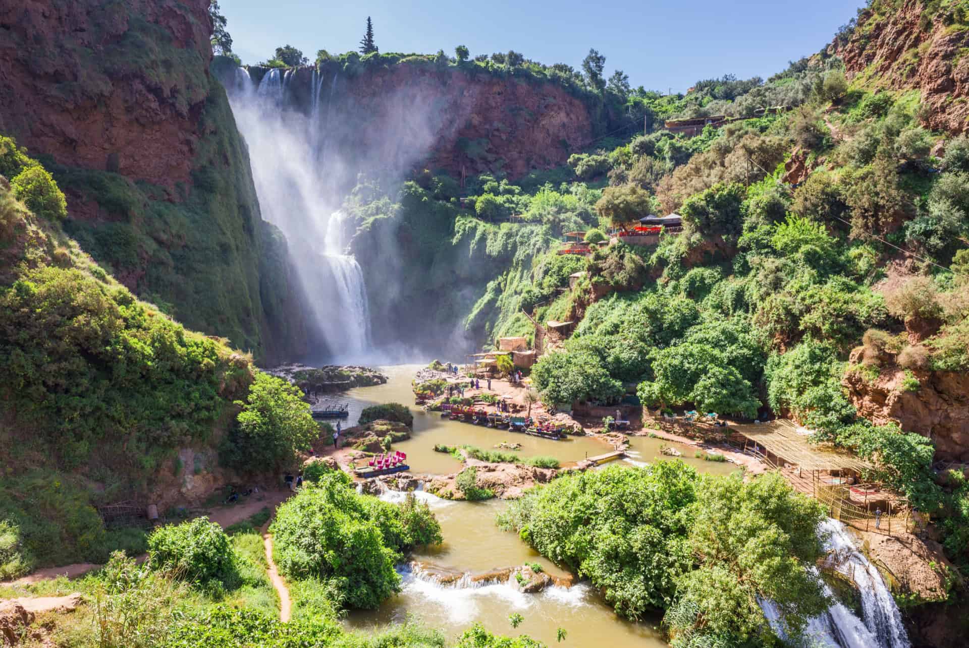 cascades d ouzoud maroc