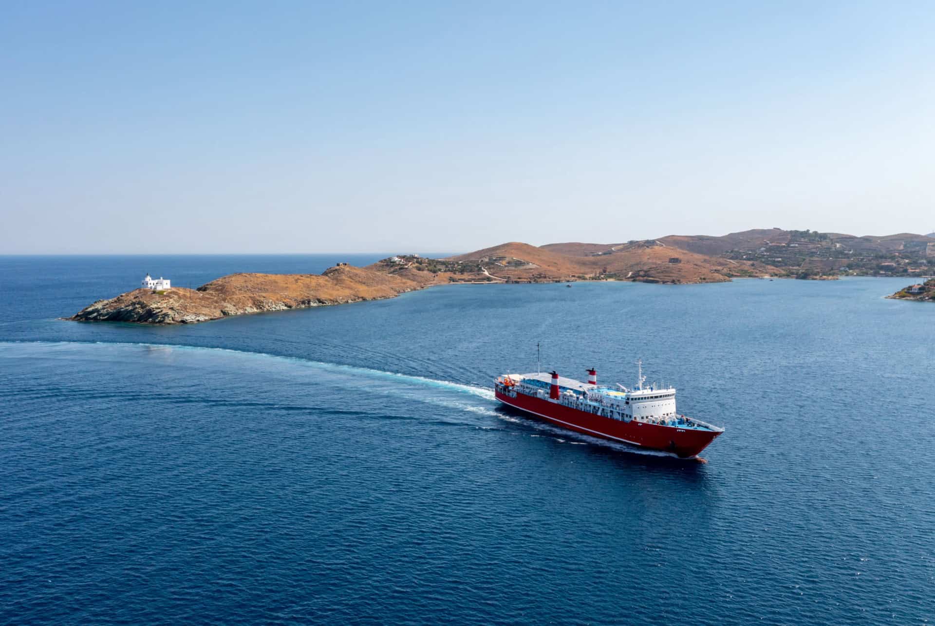 ferry cyclades