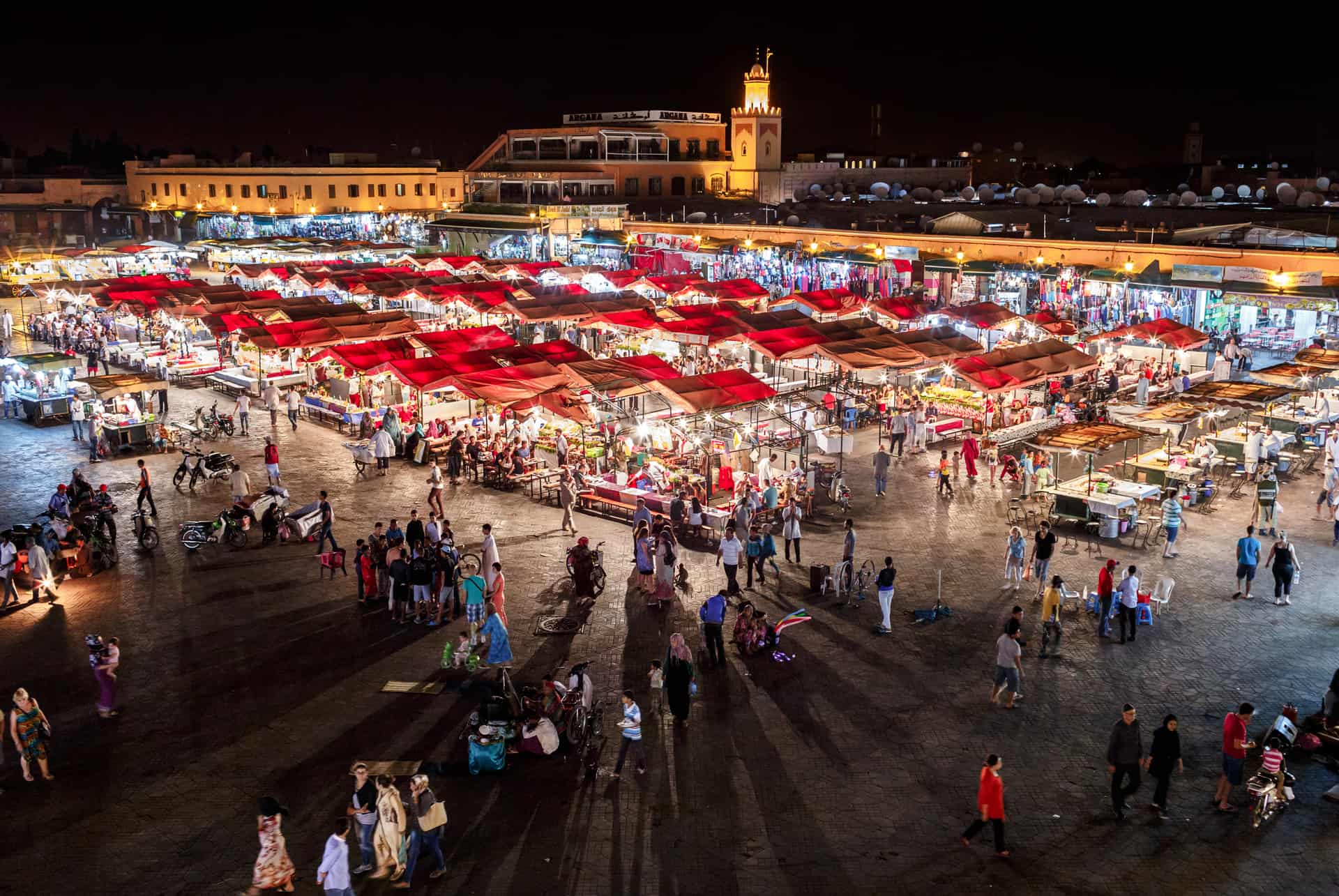 marrakech en avril nuit