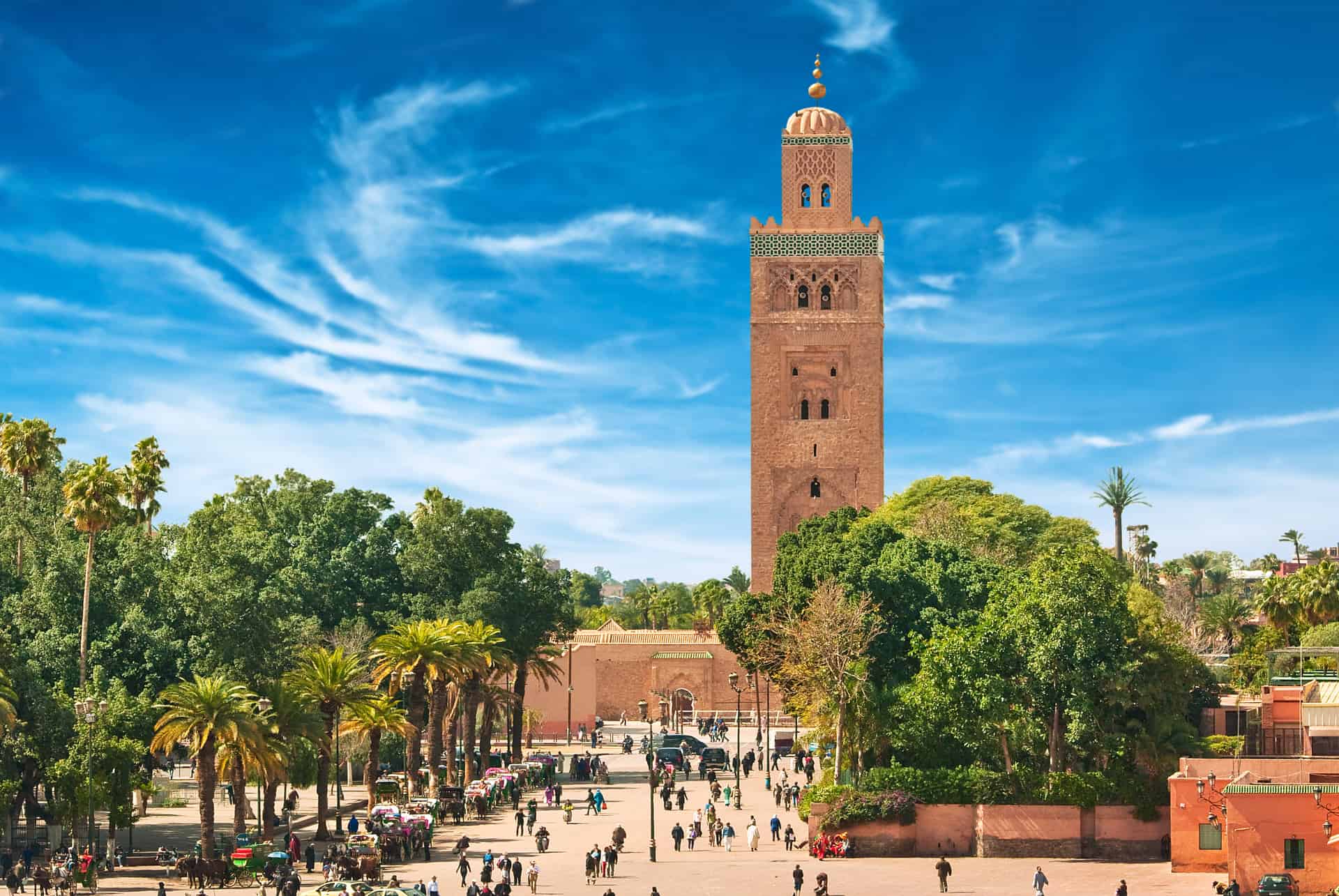 marrakech en avril vue