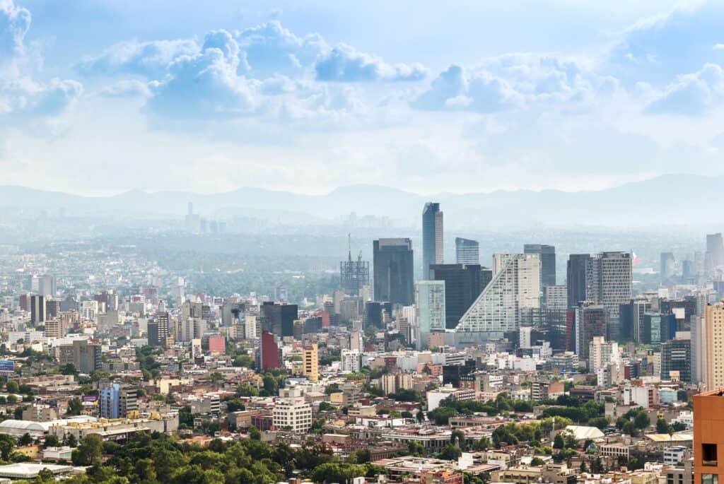 mexico vue aerienne