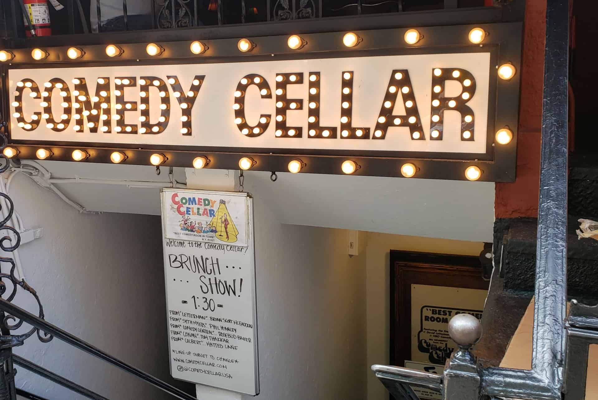 que faire new york comedy cellar