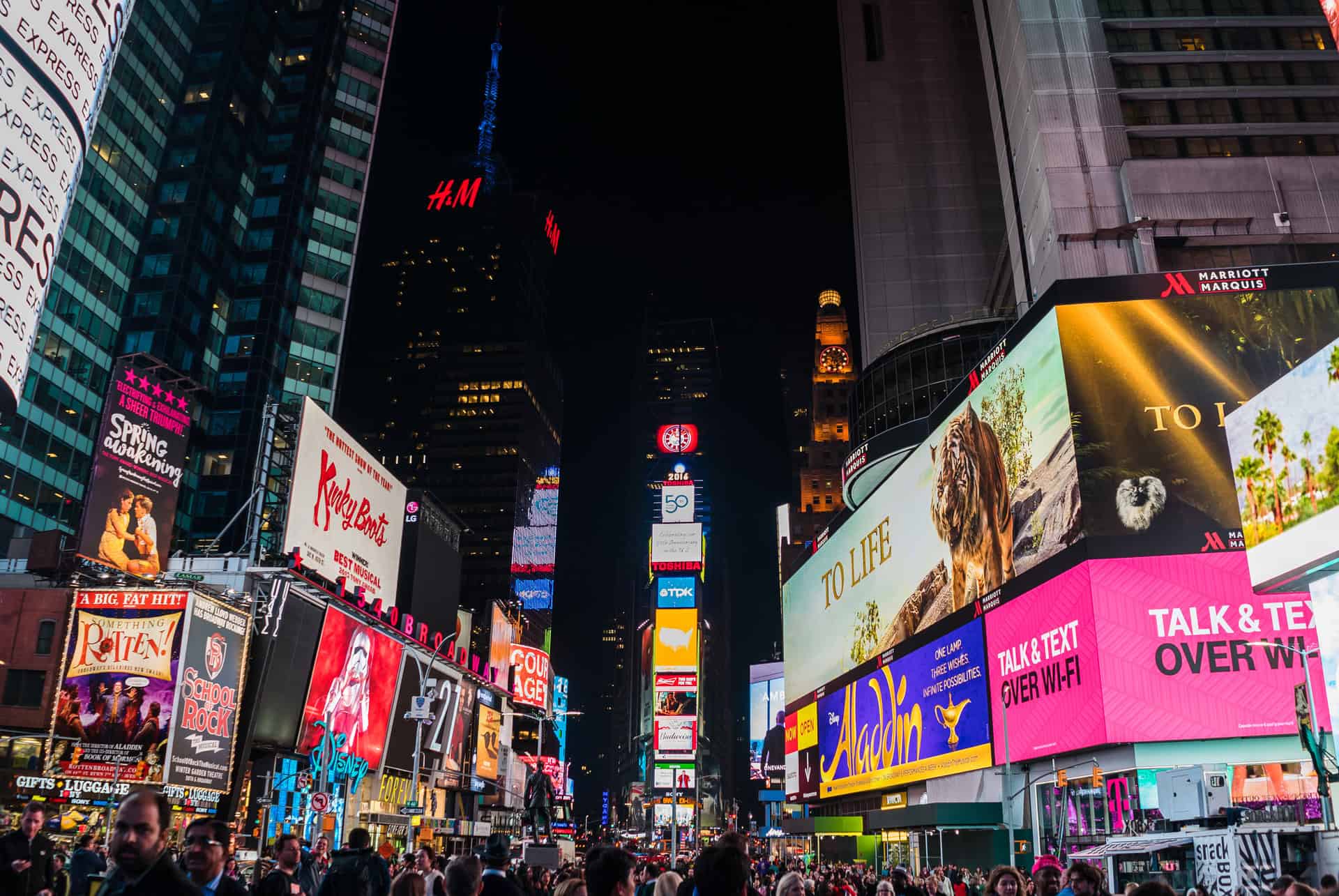 que faire a new york times square