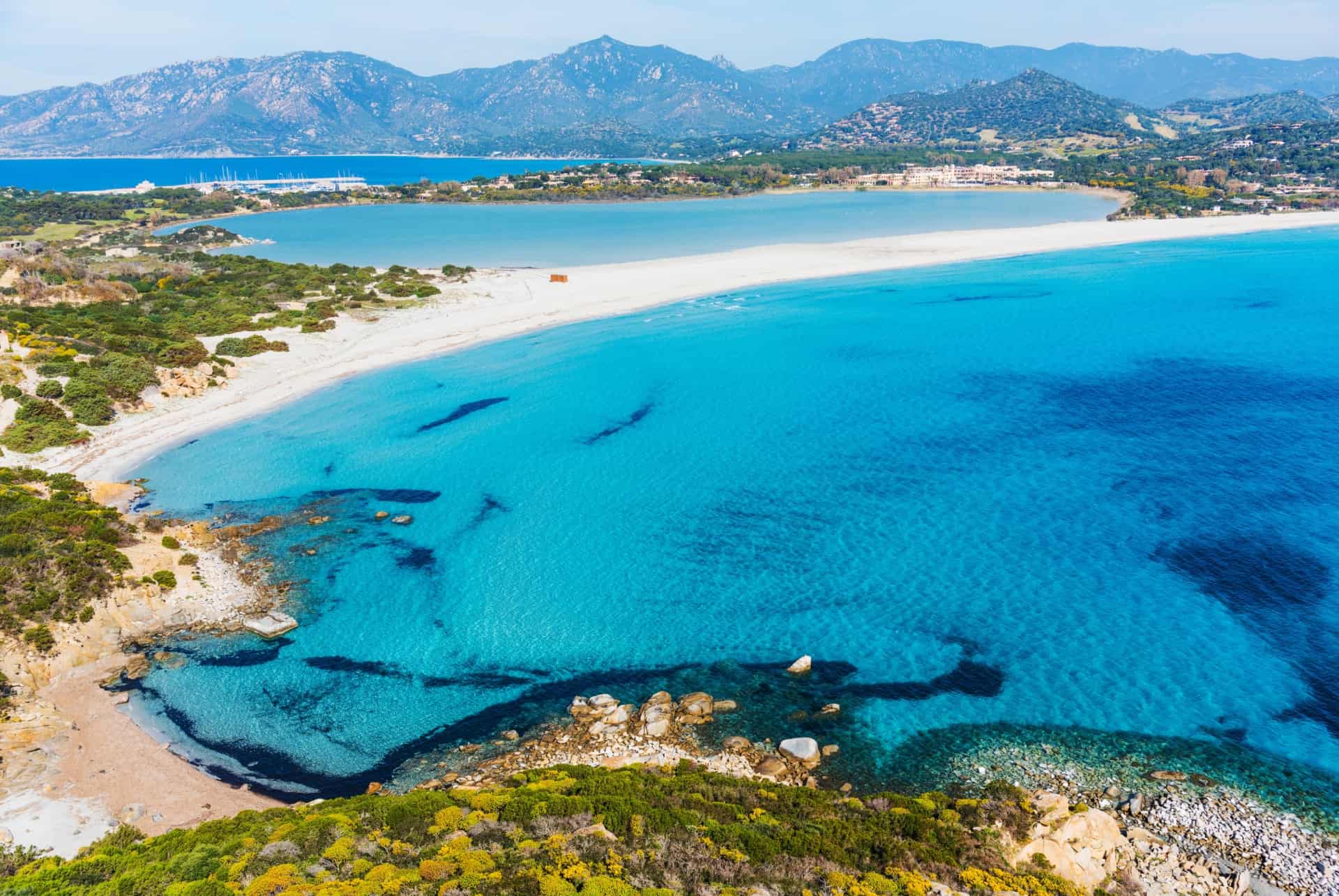 porto giunco plage sardaigne