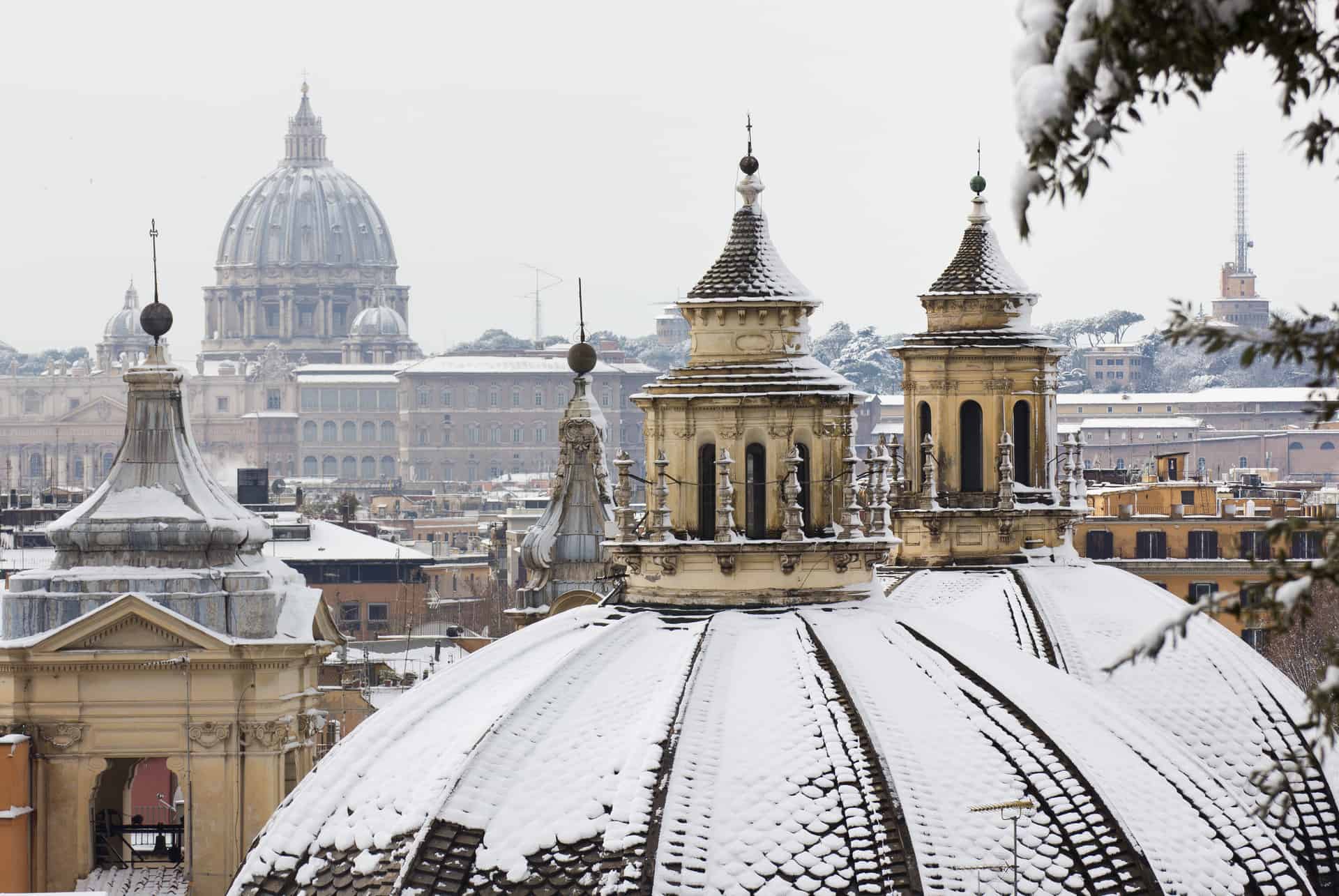 rome en hiver