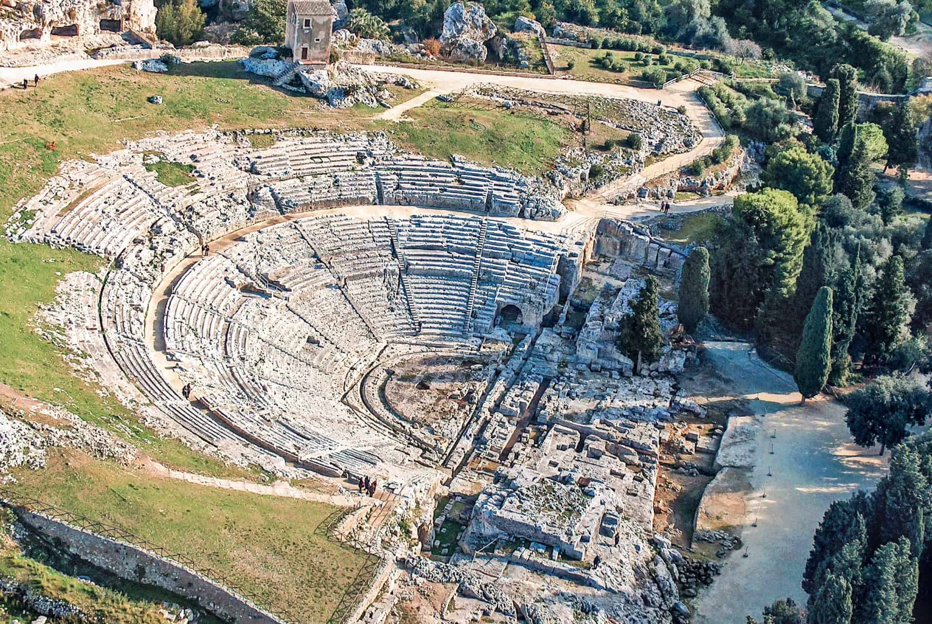 theatre grec syracuse itineraires sicile