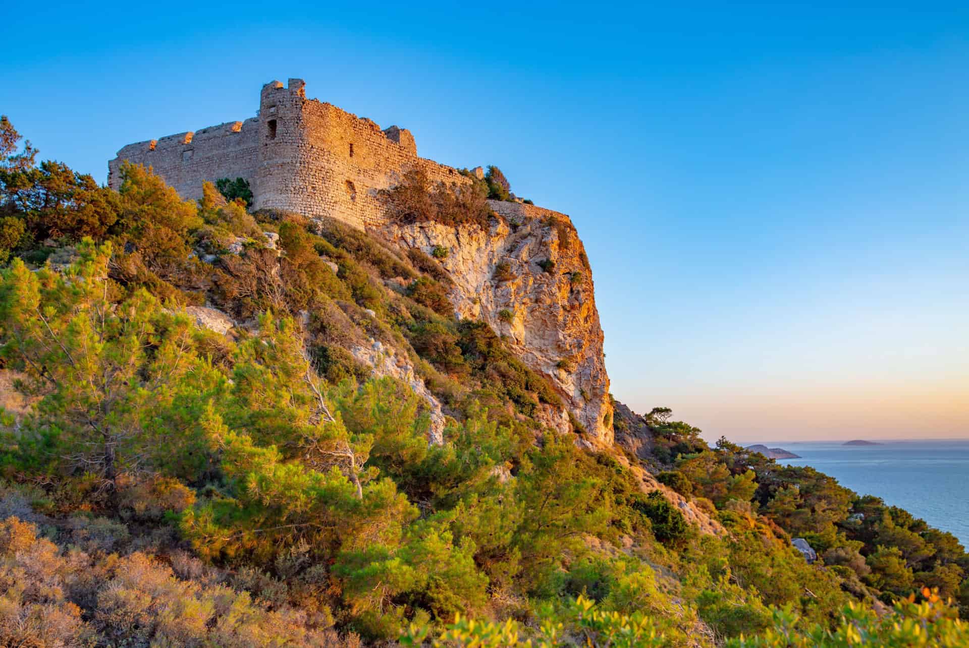 chateau de kritinia rhodes